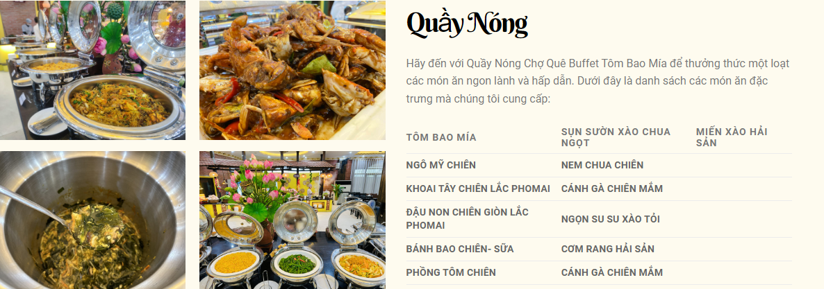 Quầy Nóng